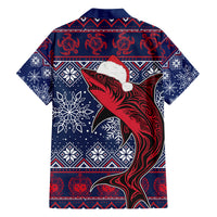 Samoa Manuia Le Kirisimasi Family Matching Long Sleeve Bodycon Dress and Hawaiian Shirt Samoan Fishing Tribal Pattern Christmas Vibe LT9 - Polynesian Pride