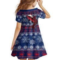 Samoa Manuia Le Kirisimasi Family Matching Tank Maxi Dress and Hawaiian Shirt Samoan Fishing Tribal Pattern Christmas Vibe LT9 - Polynesian Pride