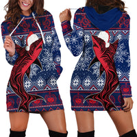 samoa-manuia-le-kirisimasi-hoodie-dress-samoan-fishing-tribal-pattern-christmas-vibe