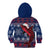 Samoa Manuia Le Kirisimasi Kid Hoodie Samoan Fishing Tribal Pattern Christmas Vibe LT9 - Polynesian Pride