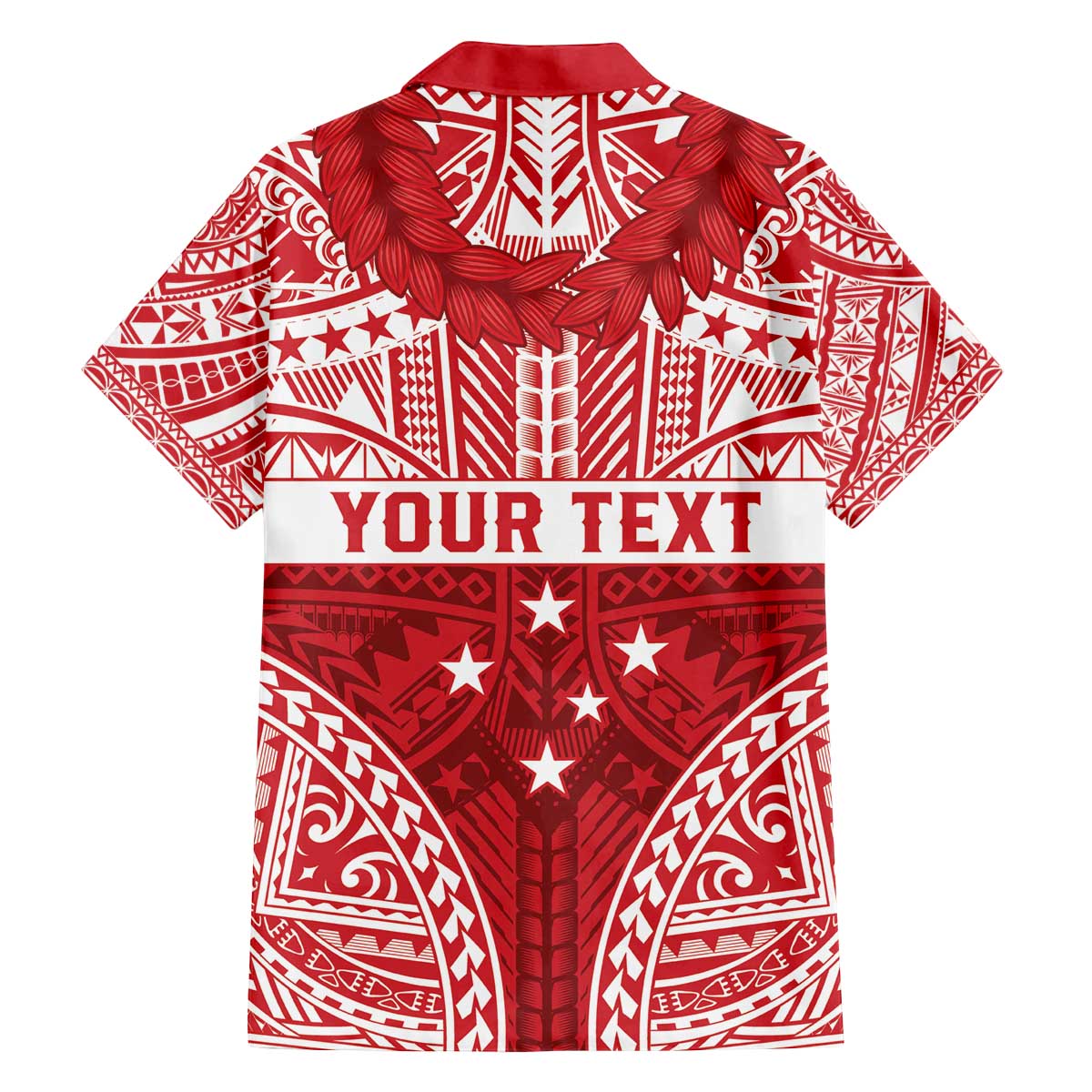 Personalised Toa Samoa Rugby Spirit Family Matching Off The Shoulder Long Sleeve Dress and Hawaiian Shirt Red Samoan Tribal Pattern LT9 - Polynesian Pride