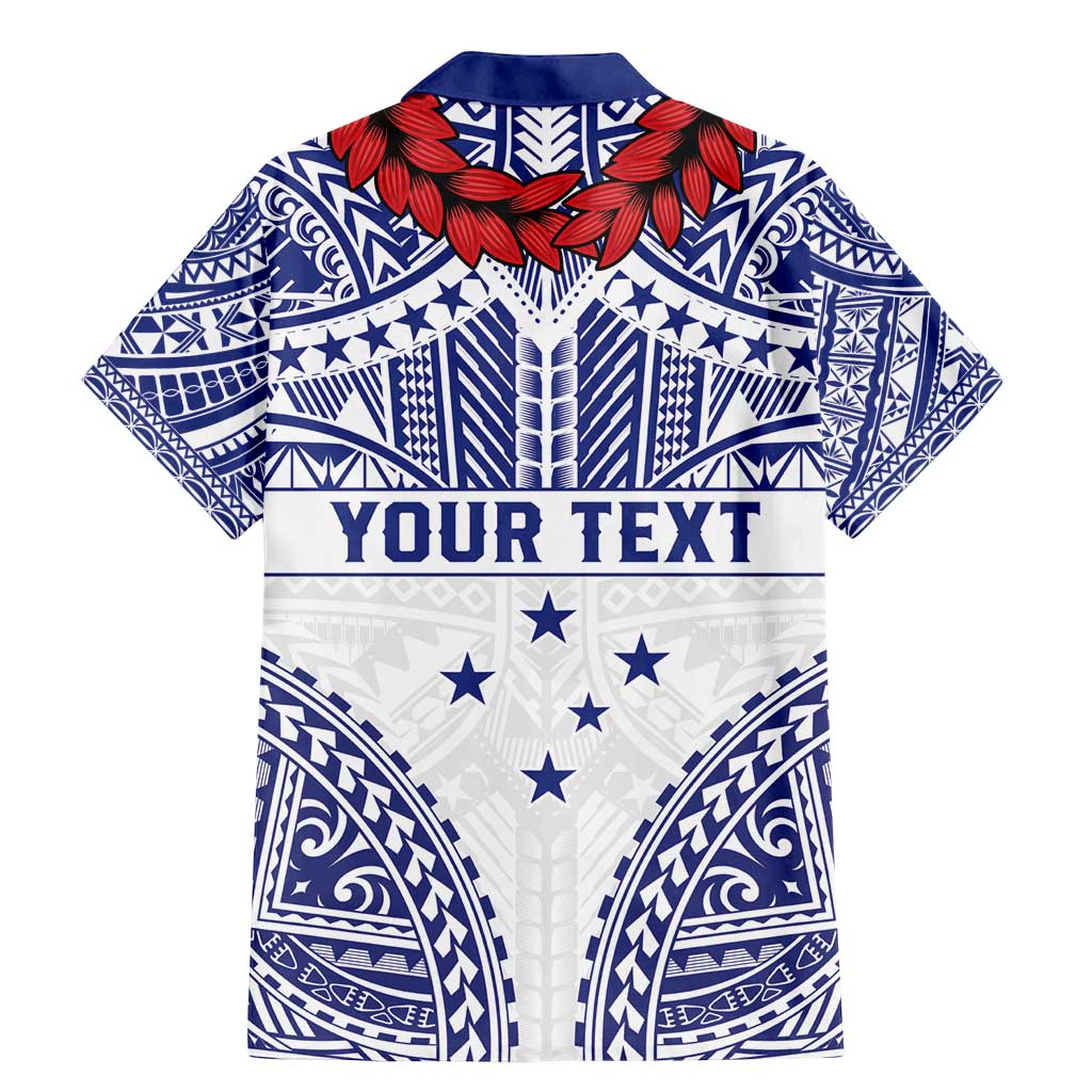 Personalised Toa Samoa Rugby Spirit Family Matching Mermaid Dress and Hawaiian Shirt White Samoan Tribal Pattern LT9 - Polynesian Pride