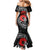 ANZAC Day Aotearoa Silver Fern Maori Personalised Mermaid Dress