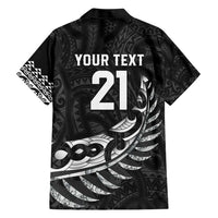 New Zealand Indigenous-Maori Rugby Custom Family Matching Short Sleeve Bodycon Dress and Hawaiian Shirt LT9 - Polynesian Pride