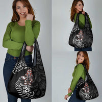 New Zealand Indigenous-Maori Rugby Custom Grocery Bag