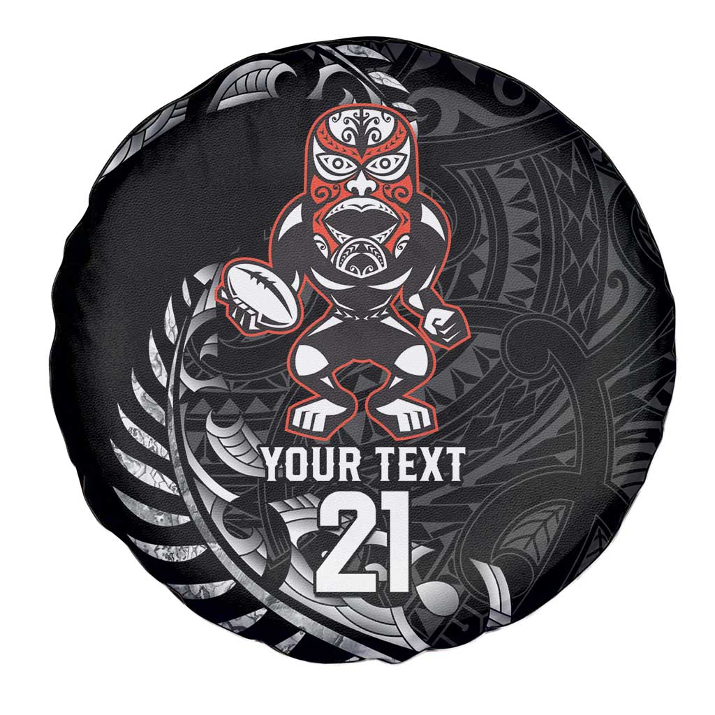 New Zealand Indigenous-Maori Rugby Custom Spare Tire Cover LT9 - Polynesian Pride