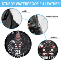 New Zealand Indigenous-Maori Rugby Custom Spare Tire Cover LT9 - Polynesian Pride