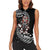New Zealand Indigenous-Maori Rugby Custom Women Sleeveless Polo Shirt