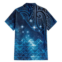 New Zealand Matariki Family Matching Mermaid Dress and Hawaiian Shirt Taniko Aramoana With Maori Galaxy Sky Night LT9 - Polynesian Pride
