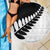 New Zealand Silver Fern Niho Taniwha Beach Blanket
