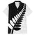 New Zealand Silver Fern Niho Taniwha Family Matching Short Sleeve Bodycon Dress and Hawaiian Shirt