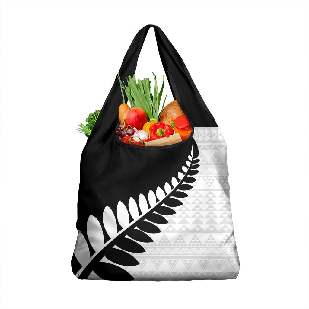 New Zealand Silver Fern Niho Taniwha Grocery Bag