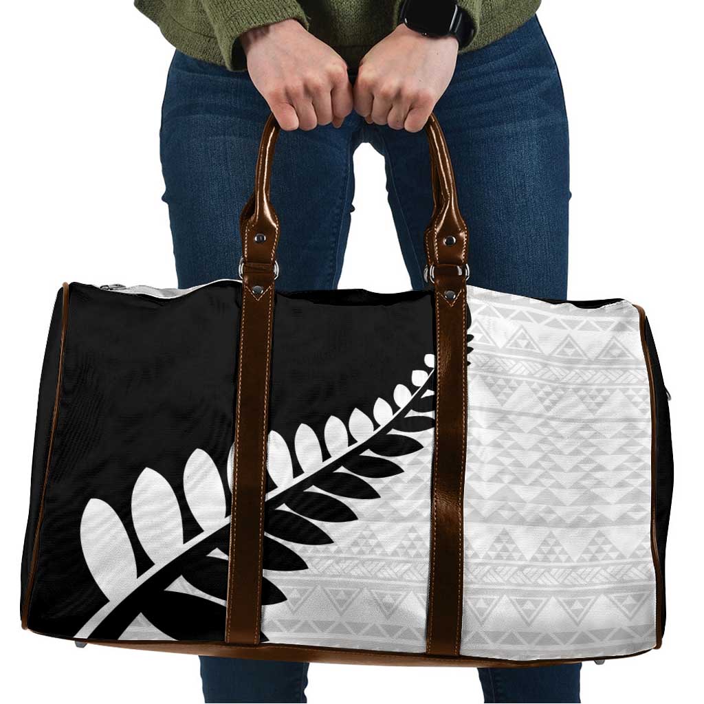 New Zealand Silver Fern Niho Taniwha Travel Bag - Polynesian Pride