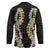 Puakenikeni and Maile Lei Hockey Jersey Black Double Strand Lei - Polynesian Pride
