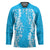 Puakenikeni and Maile Lei Hockey Jersey Blue Double Strand Lei - Polynesian Pride