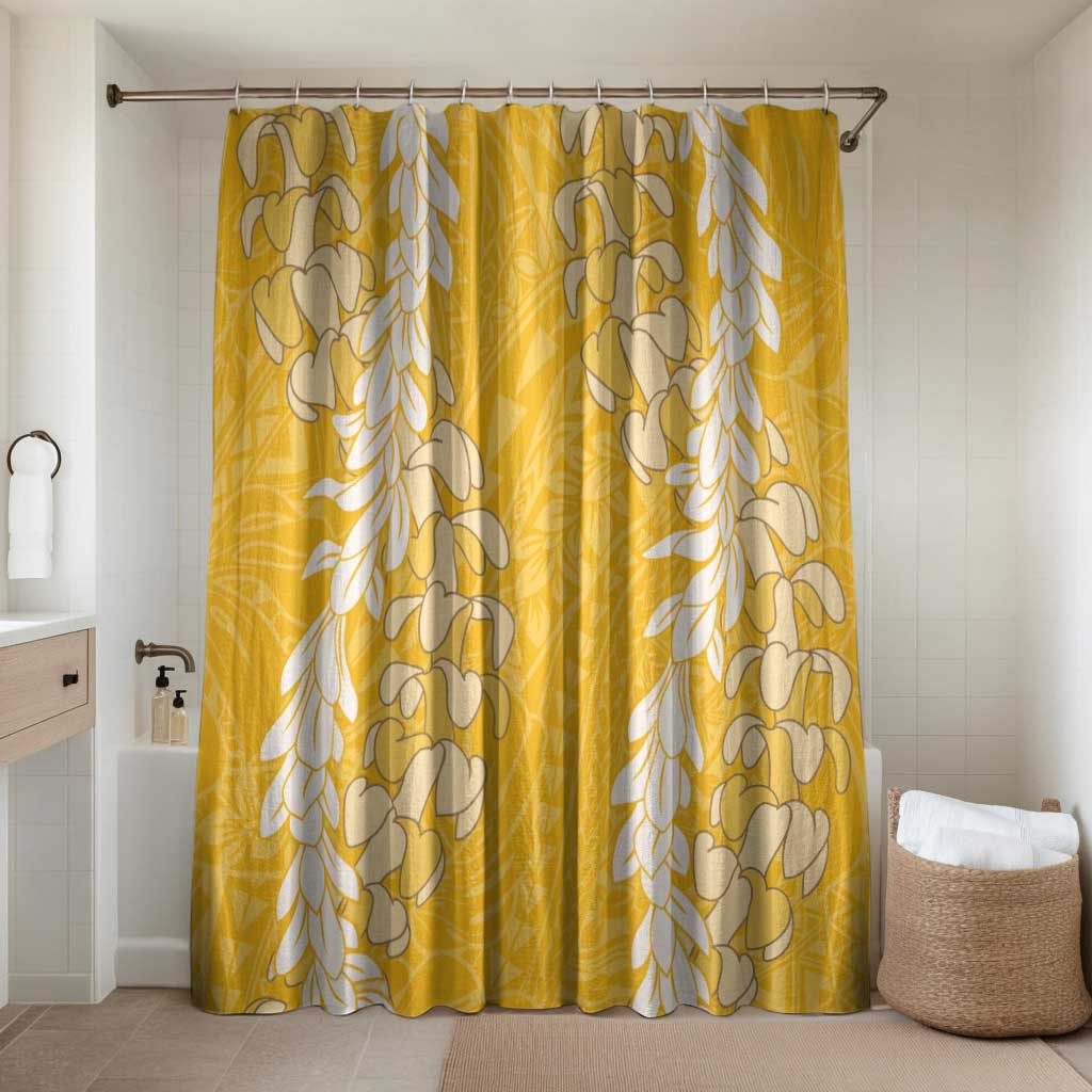 Puakenikeni and Maile Lei Bathroom Set Gold Double Strand Lei - Polynesian Pride