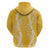 Puakenikeni and Maile Lei Hoodie Gold Double Strand Lei