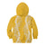 Puakenikeni and Maile Lei Kid Hoodie Gold Double Strand Lei