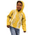 Puakenikeni and Maile Lei Kid Hoodie Gold Double Strand Lei