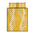 Puakenikeni and Maile Lei Quilt Bed Set Gold Double Strand Lei