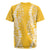 Puakenikeni and Maile Lei Rugby Jersey Gold Double Strand Lei