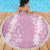 Puakenikeni and Maile Lei Beach Blanket Pink Double Strand Lei