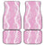 Puakenikeni and Maile Lei Car Mats Pink Double Strand Lei