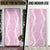 Puakenikeni and Maile Lei Door Cover Pink Double Strand Lei - Polynesian Pride