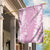 Puakenikeni and Maile Lei Garden Flag Pink Double Strand Lei