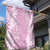Puakenikeni and Maile Lei Garden Flag Pink Double Strand Lei