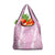 Puakenikeni and Maile Lei Grocery Bag Pink Double Strand Lei