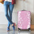 Puakenikeni and Maile Lei Luggage Cover Pink Double Strand Lei