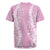 Puakenikeni and Maile Lei Rugby Jersey Pink Double Strand Lei