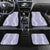 Puakenikeni and Maile Lei Car Mats Purple Double Strand Lei