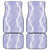 Puakenikeni and Maile Lei Car Mats Purple Double Strand Lei
