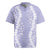 Puakenikeni and Maile Lei Rugby Jersey Purple Double Strand Lei