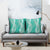 Puakenikeni and Maile Lei Pillow Cover Sage Green Double Strand Lei - Polynesian Pride