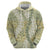 Vintage Puakenikeni and Maile Lei Hoodie Hawaiian Style Tribal Tapa Double Strand Lei