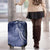 New Zealand Galaxy Fern Luggage Cover