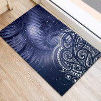 New Zealand Galaxy Fern Rubber Doormat