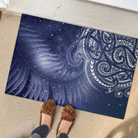 New Zealand Galaxy Fern Rubber Doormat