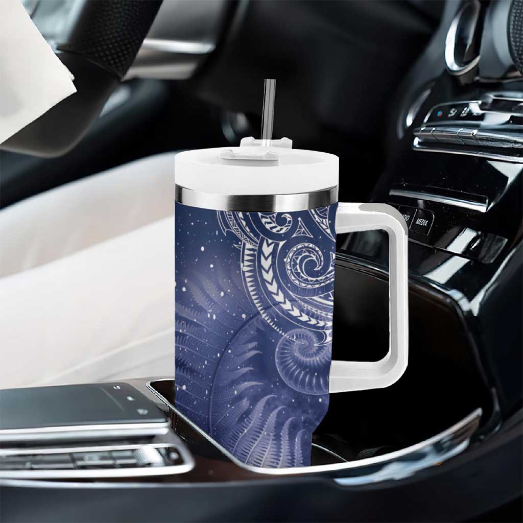 New Zealand Galaxy Fern Tumbler With Handle