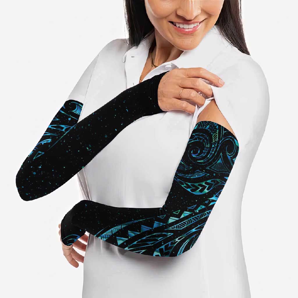 New Zealand Matariki Arm Sleeves Galaxy Maori Tribal Tattoo - Polynesian Pride