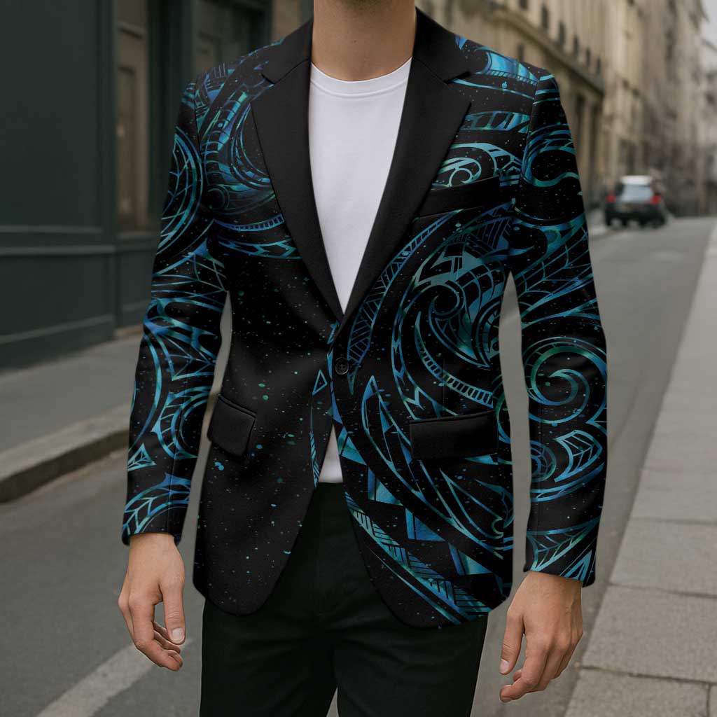 New Zealand Matariki Blazer Galaxy Maori Tribal Tattoo - Polynesian Pride