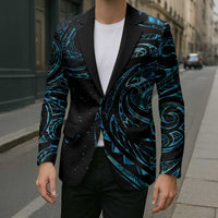 New Zealand Matariki Blazer Galaxy Maori Tribal Tattoo - Polynesian Pride