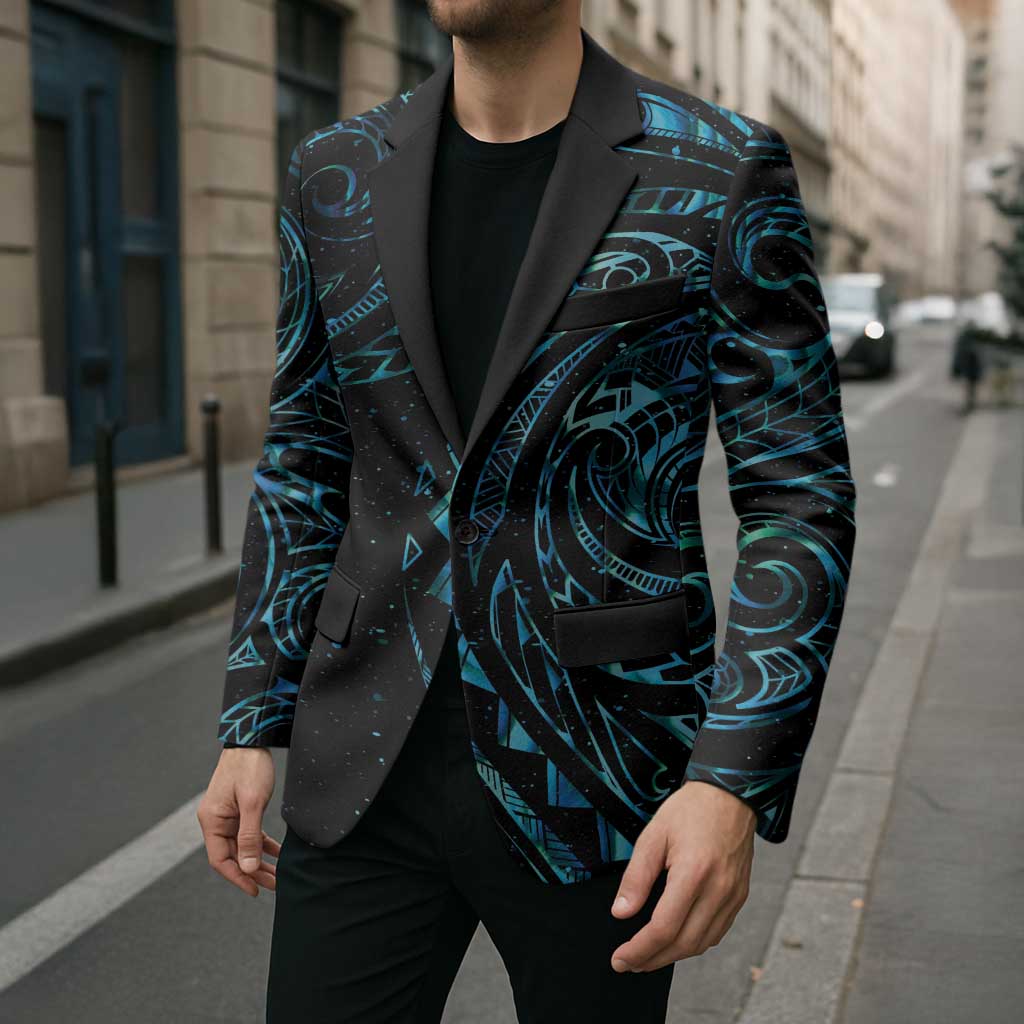New Zealand Matariki Blazer Galaxy Maori Tribal Tattoo - Polynesian Pride