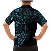 New Zealand Tribal Tattoo Family Matching Mermaid Dress and Hawaiian Shirt With Matariki Art LT9 - Polynesian Pride