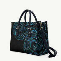 New Zealand Matariki Leather Bag Galaxy Maori Tribal Tattoo - Polynesian Pride