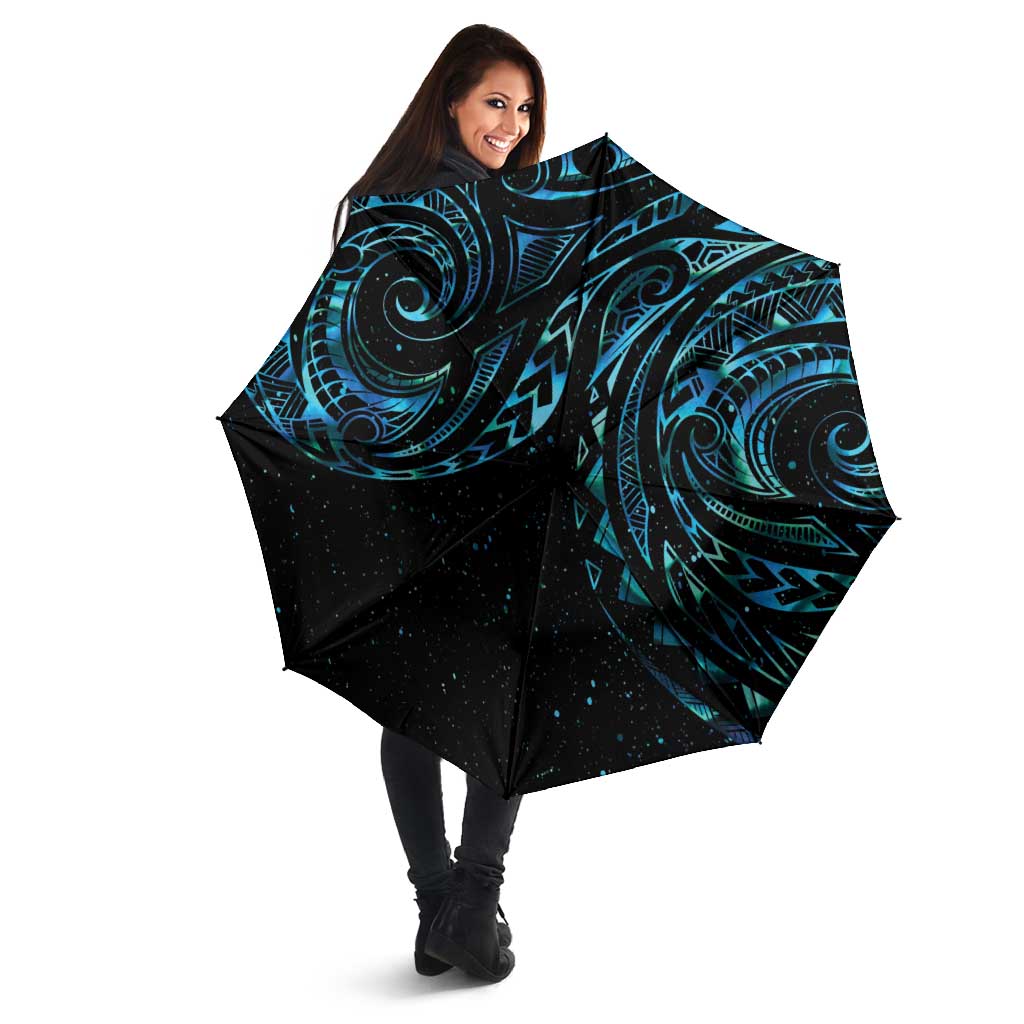 New Zealand Matariki Umbrella Galaxy Maori Tribal Tattoo - Polynesian Pride