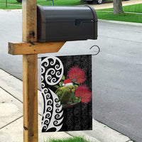 New Zealand Kakapo Christmas Garden Flag Meri Kirihimete Pohutukawa Flowers LT9 - Polynesian Pride